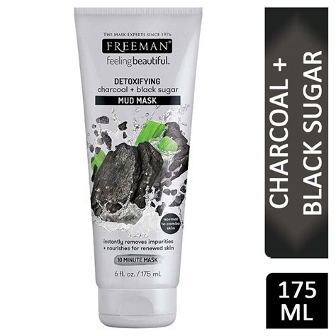 cleaning mud Pakistan|Freeman Detoxifying Charcoal + Black .